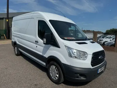 Used Ford Transit Trend 130 HP (95 kW) 2018 White Van