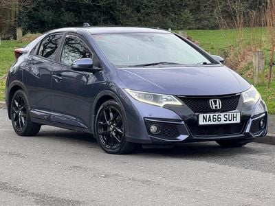 Used Honda Civic Sport 120 HP (88 kW) 2016 Blue Hatchback