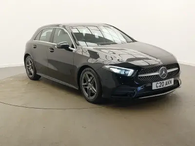 Begagnad Mercedes A180 Executive 116 HK (85 kW) 2018 Svart Halvkombi