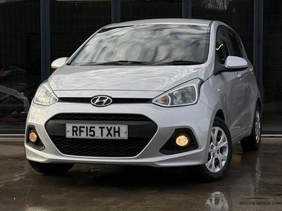 Silver Used 2015 Hyundai i10 SE Hatchback | £3,490 (Fair price)
