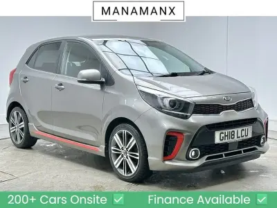 Used Kia Picanto GT-Line 66 HP (48 kW) 2018 Silver Hatchback