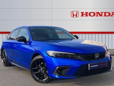 Used Honda Civic Hybrid 143 HP (105 kW) 2023 Blue Hatchback
