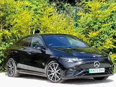 Used Mercedes CLA 250+ AMG line 200 kW (272 HP) 2025 Black Sedan