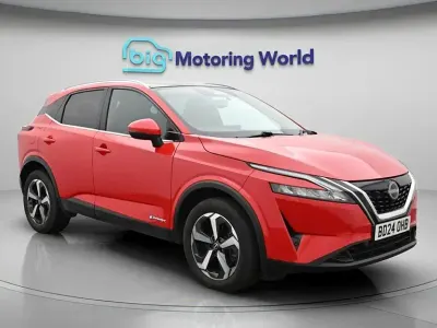 Used Nissan Qashqai N-Connecta 190 HP (139 kW) 2024 Red SUV