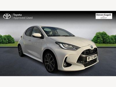 Used Toyota Yaris Hybrid 2023 White Hatchback
