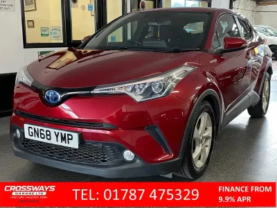 Used Toyota C-HR 122 HP (89 kW) 2018 Red SUV