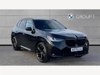 Black New 2025 BMW X3 M Sport SUV | £55,495