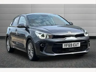 Used Kia Rio 100 HP (73 kW) 2019 Grey Hatchback