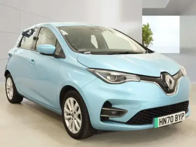 Usado Renault Zoe Iconic 100 kW (136 HP) 2020 Azul Citadino
