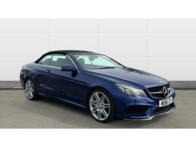 used Mercedes E220 E-ClassAMG Line Edition 2dr 7G-Tronic Diesel Cabriolet