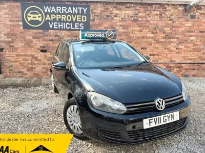 Used VW Golf VI S 85 HP (62 kW) 2011 Black Hatchback