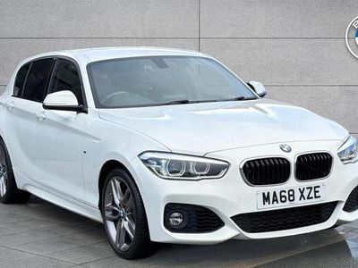Used BMW 118 M Sport 134 HP (98 kW) 2018 White Hatchback