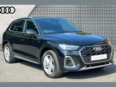 Used Audi Q5 S-Line 204 HP (150 kW) 2023 Black SUV