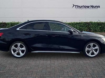 Used Audi A3 S-Line 150 HP (110 kW) 2021 Black Sedan