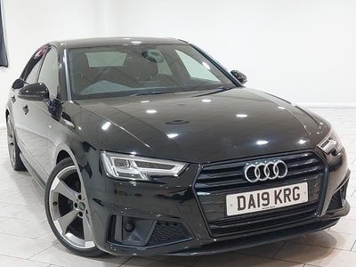 Used Audi A4 Black Edition 150 HP (110 kW) 2019 Black Sedan