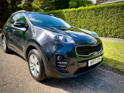 Usado Kia Sportage 130 CV (95 kW) 2017 Negro SUV