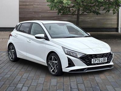 New Hyundai i20 Ultimate 100 HP (73 kW) 2025 White Hatchback