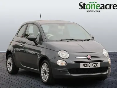 Used Fiat 500 Pop Star 69 HP (50 kW) 2018 Grey Hatchback