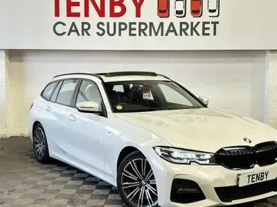 Used BMW 320 M Sport 190 HP (139 kW) 2019 White Estate