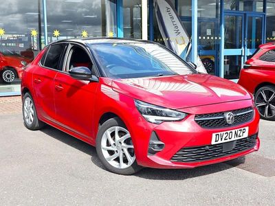Used Vauxhall Corsa SRi 100 HP (73 kW) 2020 Red Hatchback