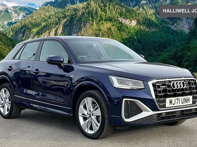 Used Audi Q2 S-Line 150 HP (110 kW) 2021 Blue SUV