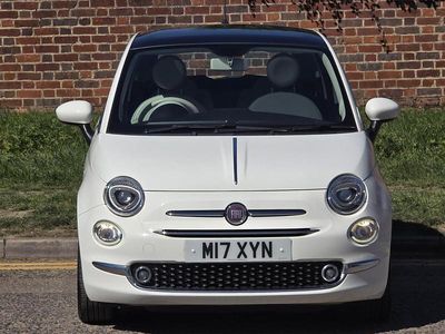 Gebraucht Fiat 500 Lounge 69 PS (50 kW) 2018 Weiß Kleinwagen