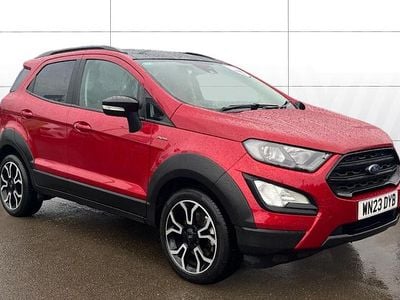 Red Used 2023 Ford Ecosport Active SUV | £13,064 (Fair price)