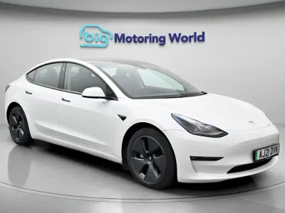 Used Tesla Model 3 Long Range AWD 366 kW (498 HP) 2021 White Sedan
