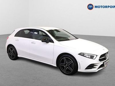 White Used 2021 Mercedes A250 AMG Line Premium Hatchback | £19,299 (Fair price)