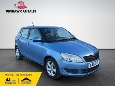 Used Skoda Fabia SE 2013 Blue Hatchback