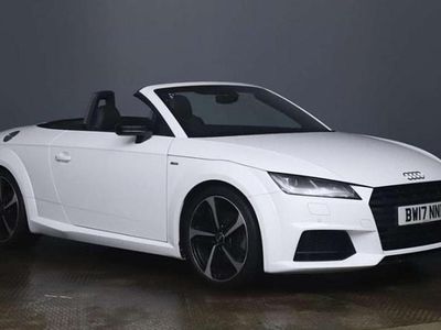 White Used 2017 Audi TT Black Edition Cabriolet | £14,420 (Fair price)