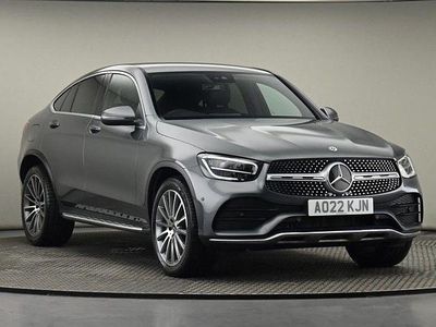 Used Mercedes GLC300e AMG line 2022 Selenite grey Coupe