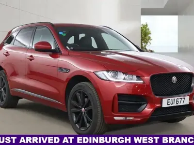 Used Jaguar F-Pace R-Sport 180 HP (132 kW) 2017 Red SUV
