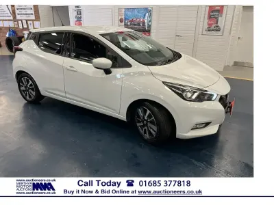 Used Nissan Micra Tekna 100 HP (73 kW) 2020 White Hatchback