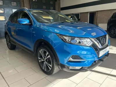 Used Nissan Qashqai N-Connecta 110 HP (80 kW) 2017 Blue SUV