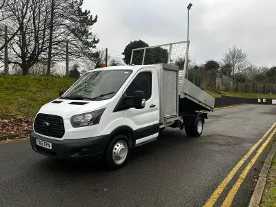 Used Ford Transit 105 HP (77 kW) 2017 White Van