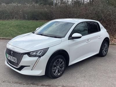 Used Peugeot e-208 Allure Premium 100 kW (136 HP) 2021 White Hatchback