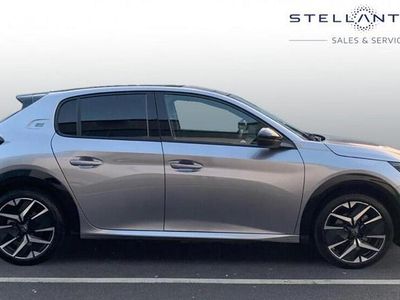 Grey Used 2024 Peugeot e-208 GT Hatchback | £18,461 (Fair price)