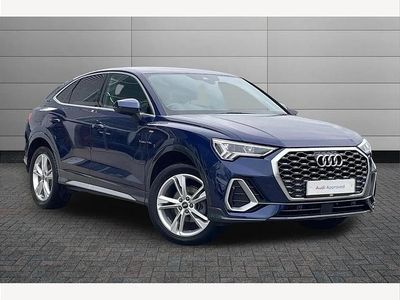 Used Audi Q3 Comfort 150 HP (110 kW) 2022 Navarra blue SUV