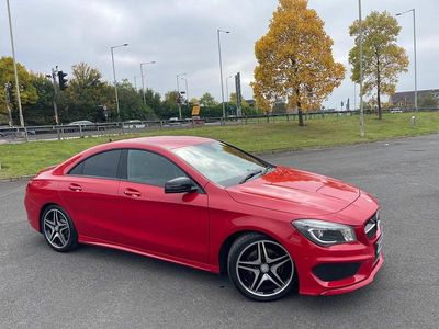 Used Mercedes CLA200 AMG 136 HP (100 kW) 2015 Red Sedan