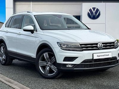 Used VW Tiguan SEL 150 HP (110 kW) 2018 White SUV
