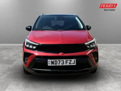 Used Vauxhall Crossland Ultimate 108 HP (79 kW) 2023 Red SUV