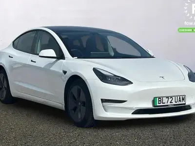 Used Tesla Model 3 Long Range AWD 258 kW (351 HP) 2023 White Sedan