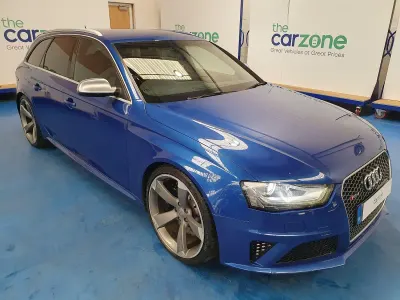 Used Audi RS4 Performance 450 HP (330 kW) 2014 Blue Estate