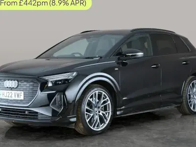 Used Audi Q4 e-tron Sport 150 kW (204 HP) 2022 Black SUV