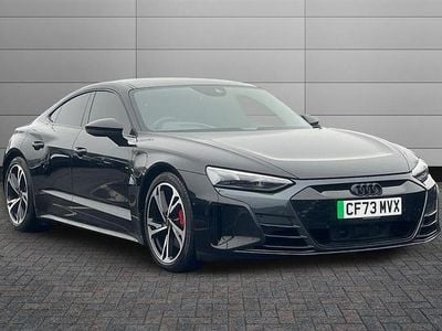 Mythos black Used 2023 Audi e-tron GT quattro Advanced Sedan | £46,950 (A bit pricey)