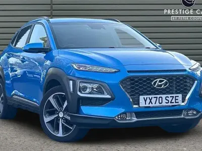 Used Hyundai Kona Premium 120 HP (88 kW) 2020 Blue SUV