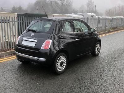 Black Used 2011 Fiat 500 Lounge Hatchback | £2,195 (Good price)