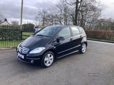 Used Mercedes A160 Avantgarde 95 HP (69 kW) 2012 Black Hatchback