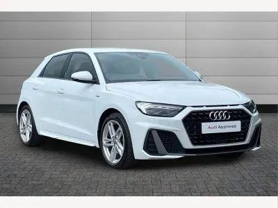 Used Audi A1 S-Line 113 HP (83 kW) 2019 White SUV
